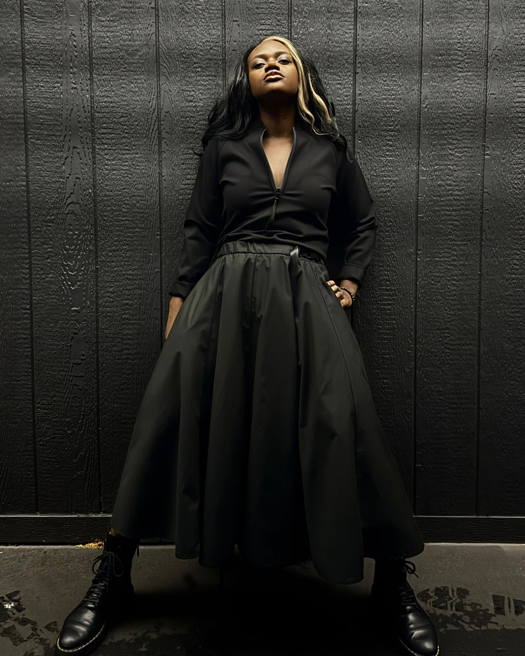 Utility Wrap Skirt