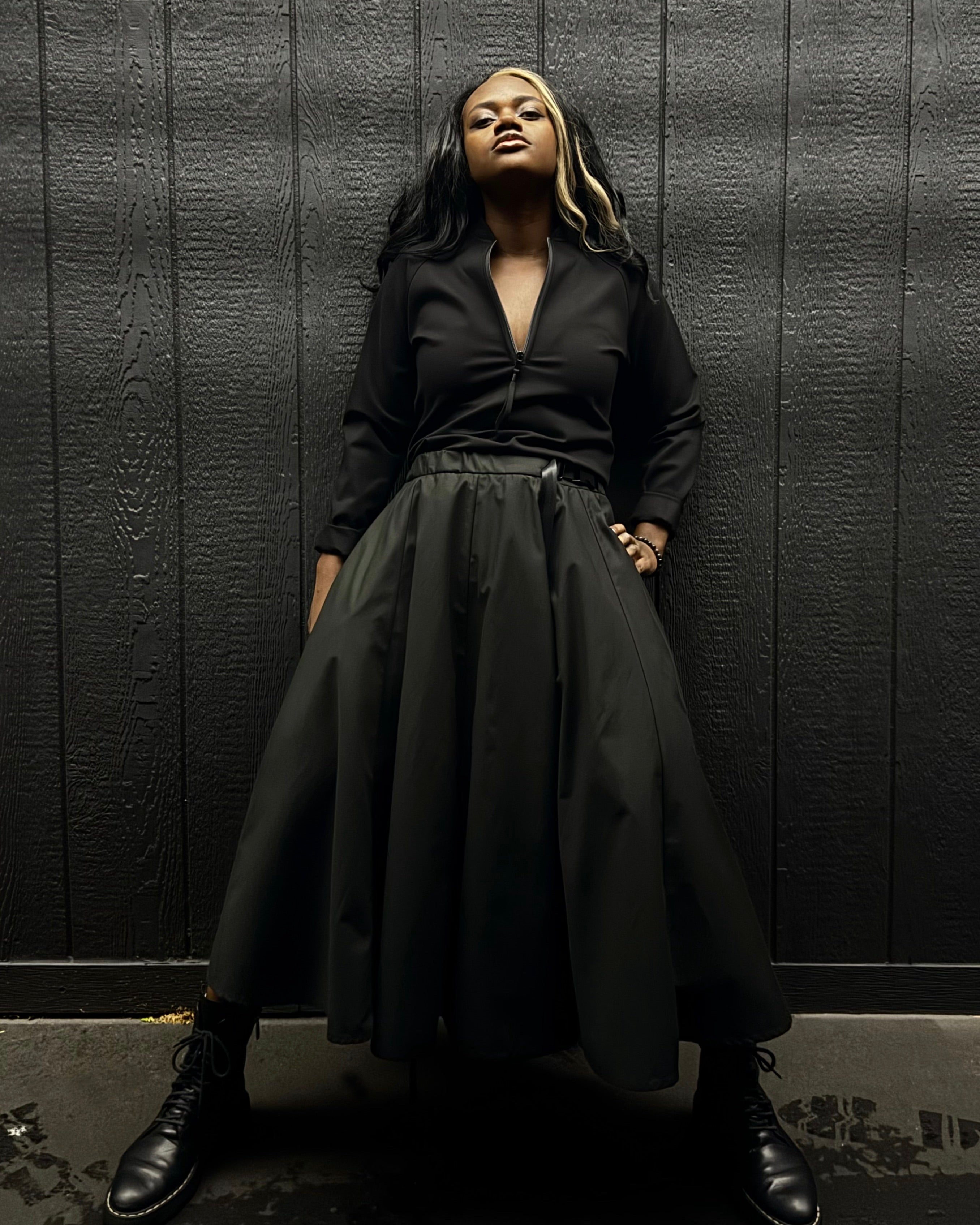 Utility Wrap Skirt