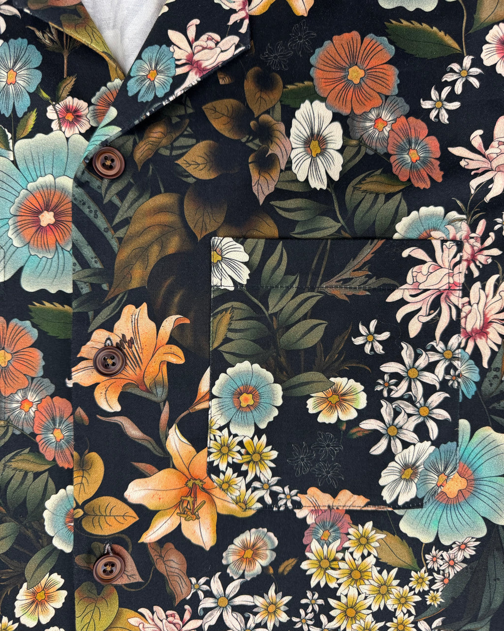 LS Camp Shirt: Morning's Glory